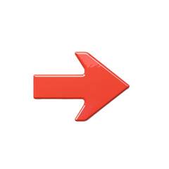 An arrow (forward/backward) icon on a transparent background for seamless di-cut.