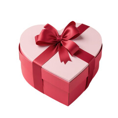 Obraz premium Gift Box With Bow on Isolated transparent background png. generated with AI