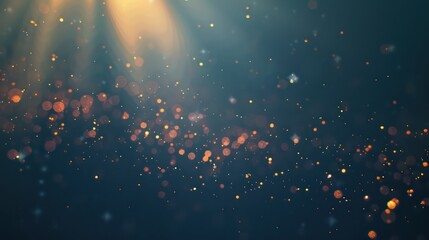 Highlight the beauty of simplicity with a minimalist corporate template featuring subtle shining lights and delicate falling star particles, exuding understated elegance and refinement. 