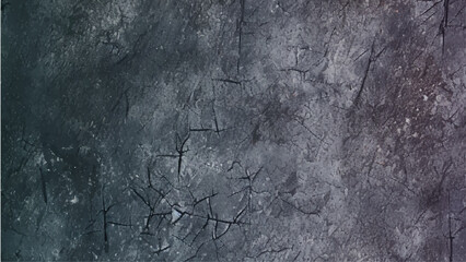 old wall background. Abstract texture dark black old wall background as template, page or web banner. Grunge wall texture. Grunge black watercolor background with dark gray cracks and wrinkled creases
