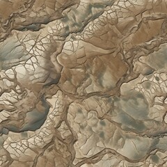 Terrain seamless texture map pattern