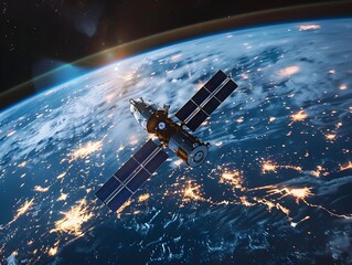 Satellite Imagery Capturing Earth s Detailed Geographical Data and Technological Advancements