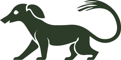 animal wild african Silhouettes Vector