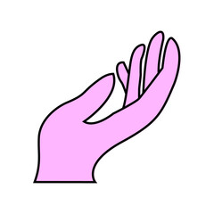 Obraz premium Hand icon PNG