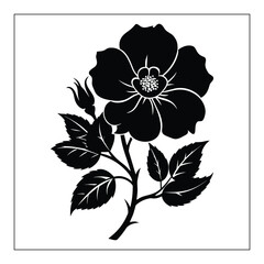 Background with flowers