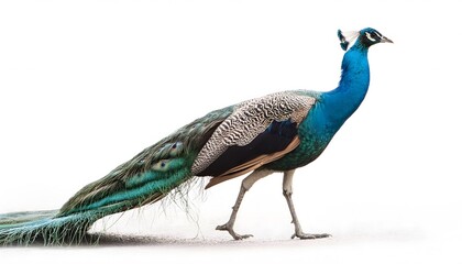 Fototapeta premium A Beautiful Peacock | Peacock Feather | Peafowl 