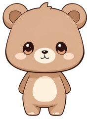 Obraz premium baby bear cartoon