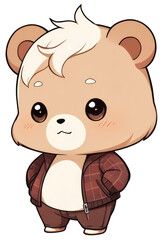 Fototapeta premium baby bear cartoon