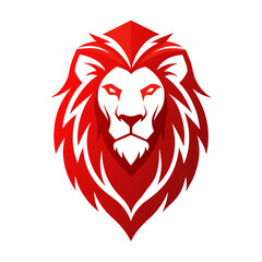 lion-head-logo-vector--simple-icon-logo