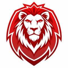 lion-head-logo-vector--simple-icon-logo
