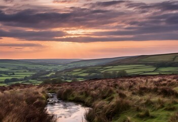 A view of the Yorkshire Moors