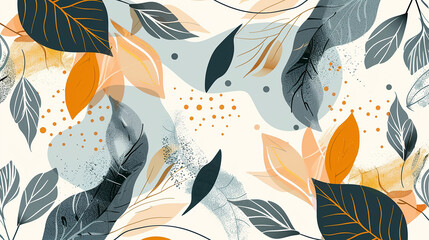 An abstract warm summer background capturing