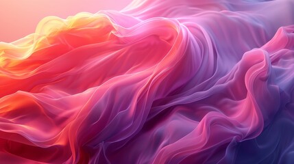 Fototapeta premium Gradient Textures Abstract Backgrounds: 3D visuals showcasing abstract backgrounds with gradient textures