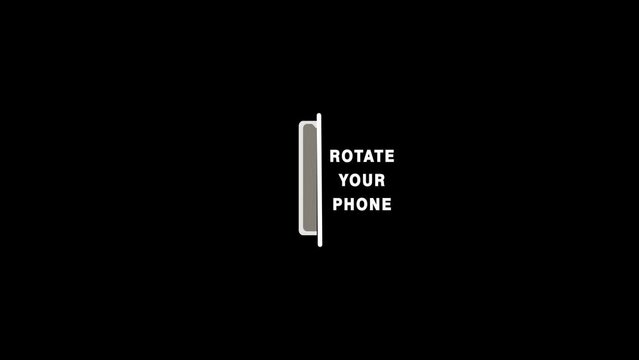 Please Rotate Your Phone to Landscape in 90 (degree) Rotation for Better Experience,video 4k