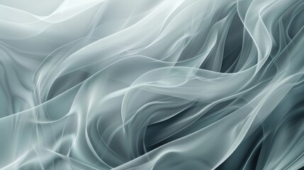 Obraz premium Abstract Gray Waves Background