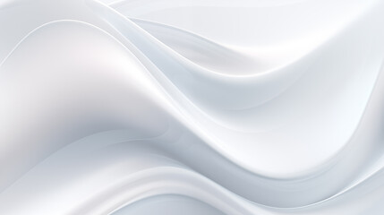 Fototapeta premium Smoothly flowing pearlescent tones. Light wavy mother-of-pearl back
