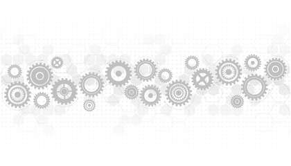 Abstract gear background