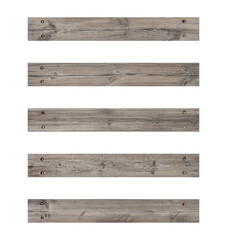wooden board isolated on Transparent