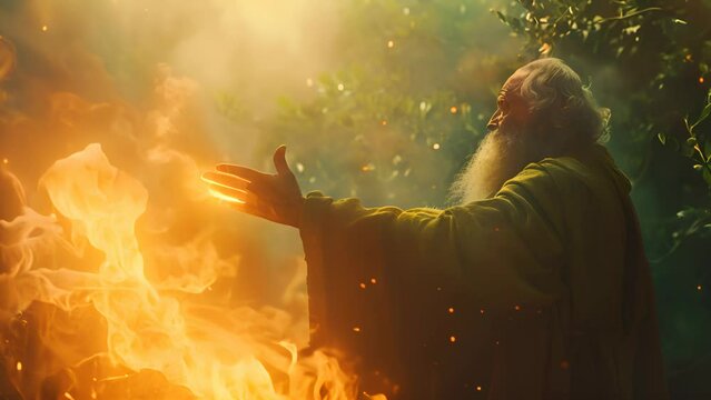 Divine Revelation: Moses and the Burning Bush