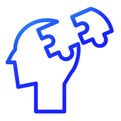 amnesia gradient icon style