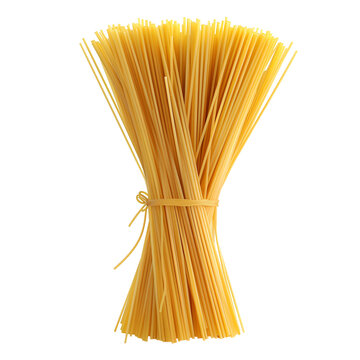 Capellini pasta isolated png on transparent background