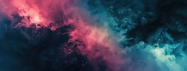 Fototapeta premium Vivid Abstract Smoke on Dark Background