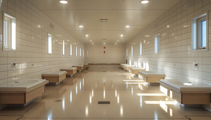 Fototapeta premium interior of a bathroom