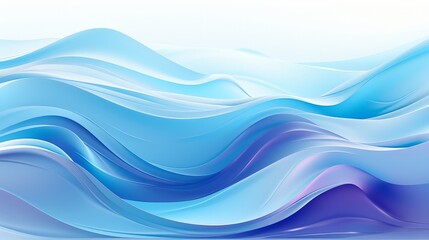 Fototapeta premium Ripples of Reflection Abstract Fluid Waves