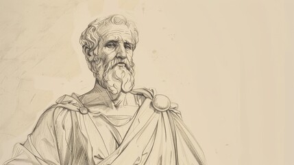 Fototapeta premium Romans 1: Introduction, Greeting, God's Wrath, Faith, Beige Background, Copyspace