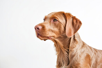 Adorable Golden Retriever Puppy with Curious Expression