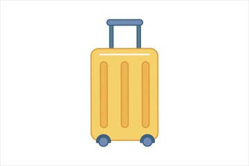 Spring Trip Flat Sticker Design