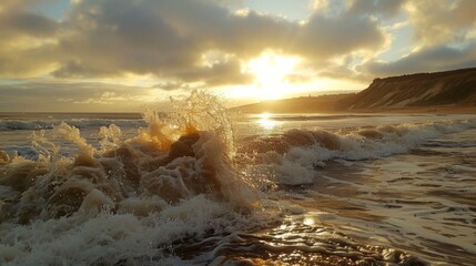 Waves in the Blue Sea 