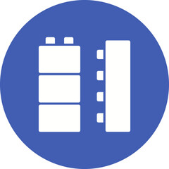 Plastic Building Blocks Icon
