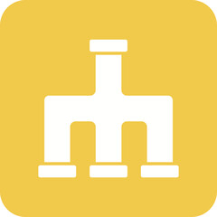 Plastic Pipe Icon