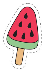 cute doodle Summer stickers
