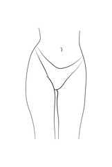 body in lingerie
