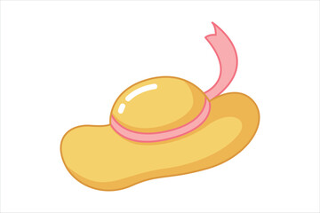 Spring Trip Flat Sticker Design