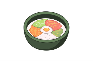 Spring Trip Flat Sticker Design