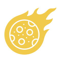 Fototapeta premium Comet Icon