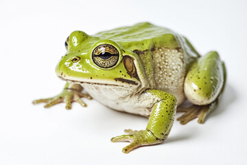 Green Frog Close-Up