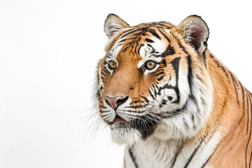 Close-up of a tiger's face