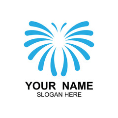 Butterfly Logo, Animal Design With Beautiful Wings, Decorative Animals, Product Brands