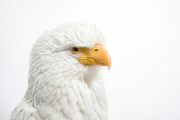 Obraz premium Close Up of a Bald Eagle's Head