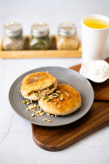 한국 간식 씨앗 호떡