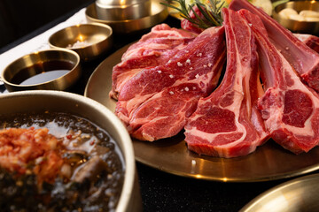 고기구이 상차림