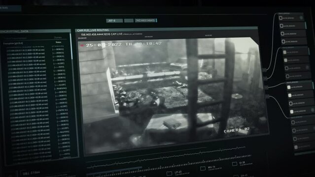 Military forces conducting a terrorist extermination mission on the battlefield. Performing a military mission on a brutal battlefield. Killing the targets during the military mission on a battlefield