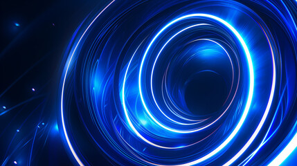 line and geometry shape with neon effect