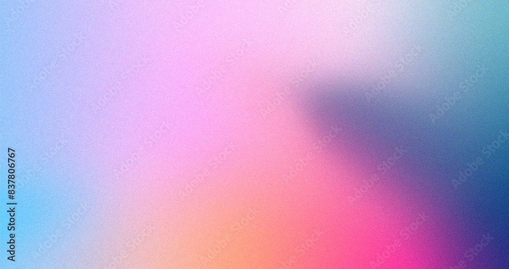 Poster Abstract gradient background with grainy texture