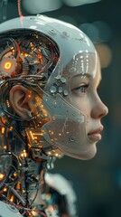 Artificial intelligence in humanoid head