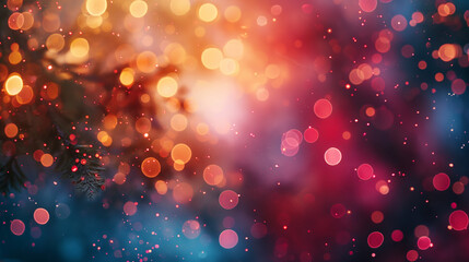 beautiful bokeh as background